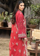 Gulposh By Serene Luxury Embroidered Lawn 3 Piece Unstitched Suit S24GLL-46-AMAL